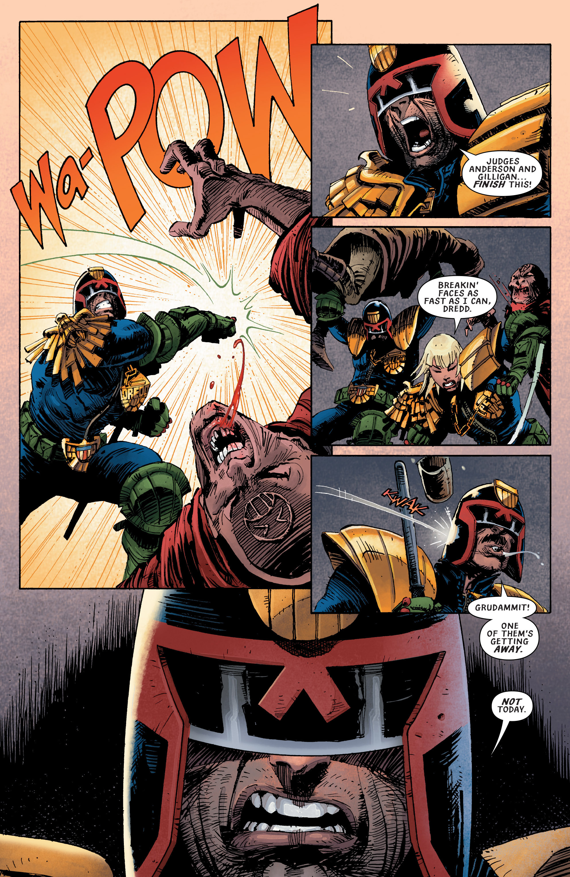 Read online Predator Vs. Judge Dredd Vs. Aliens comic -  Issue #1 - 17