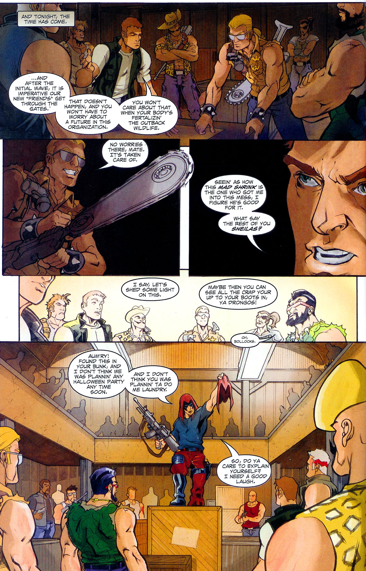 Read online G.I. Joe Dreadnoks: Declassified comic -  Issue #3 - 28