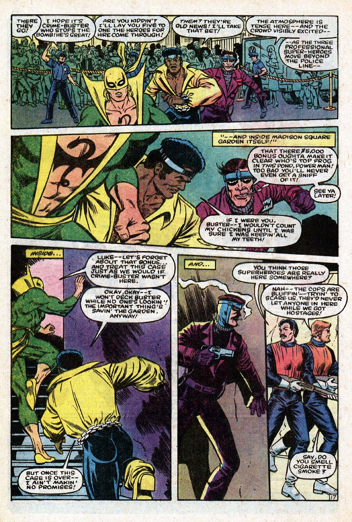 Read online Power Man and Iron Fist (1978) comic -  Issue #105 - 18