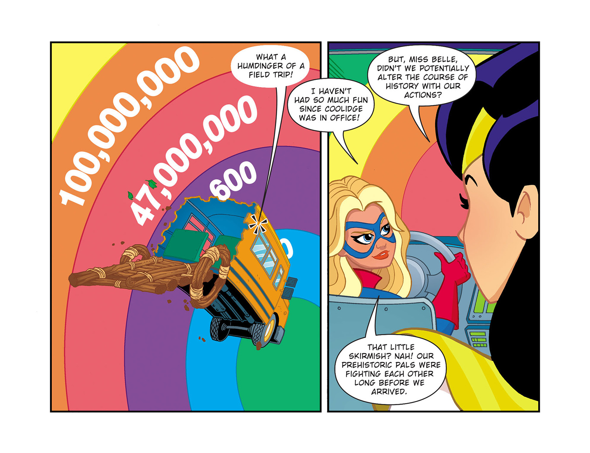 Read online DC Super Hero Girls: Past Times at Super Hero High comic -  Issue #4 - 14