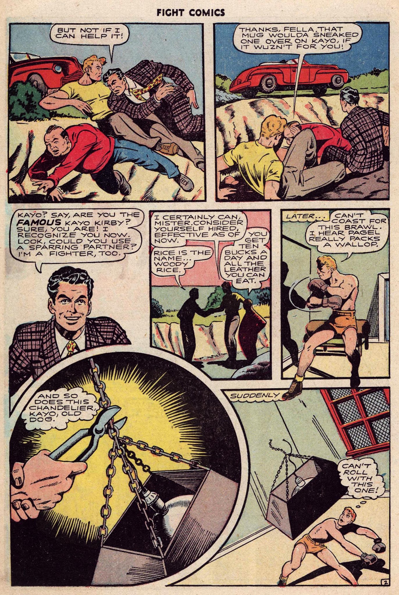 Read online Fight Comics comic -  Issue #46 - 22