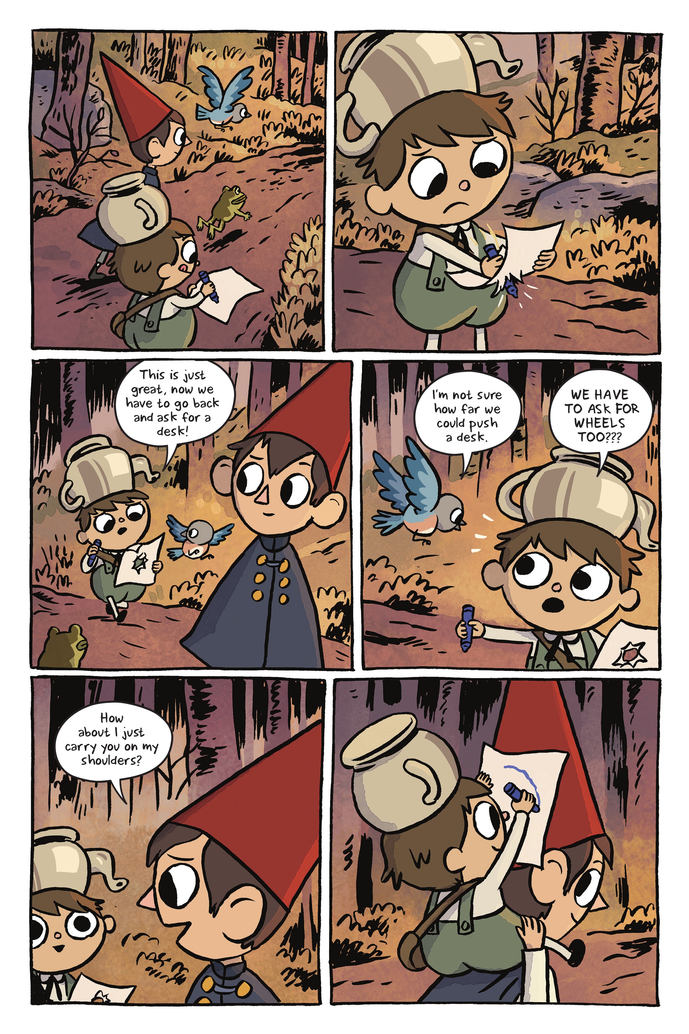 Read online Over the Garden Wall: Benevolent Sisters of Charity comic -  Issue # TPB - 130