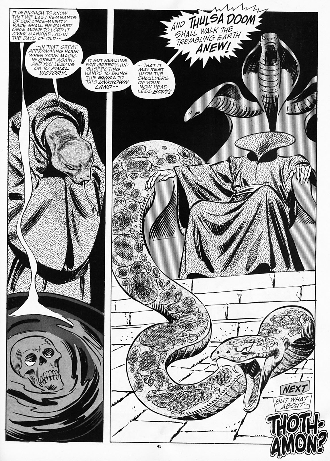 Read online The Savage Sword Of Conan comic -  Issue #190 - 47