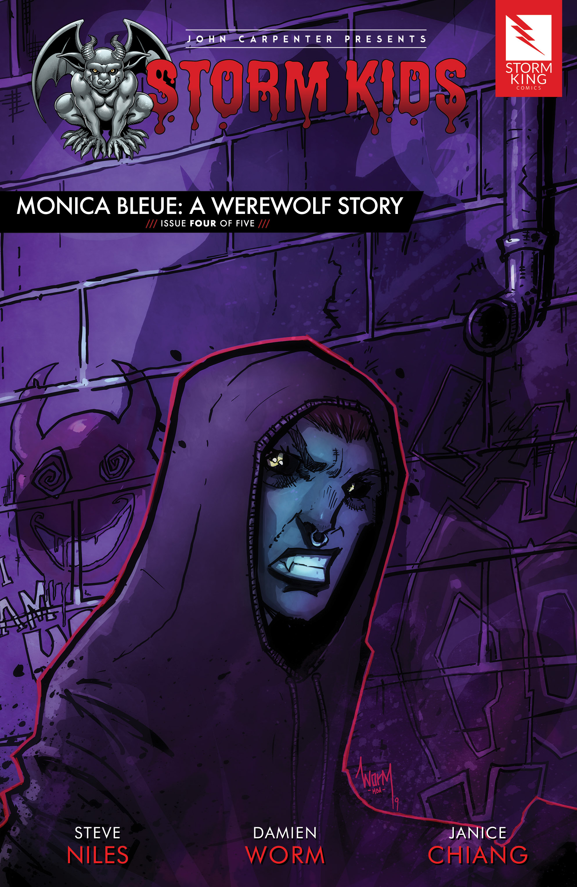 Read online John Carpenter Presents Storm Kids: Monica Bleue: A Werewolf Story comic -  Issue #4 - 1