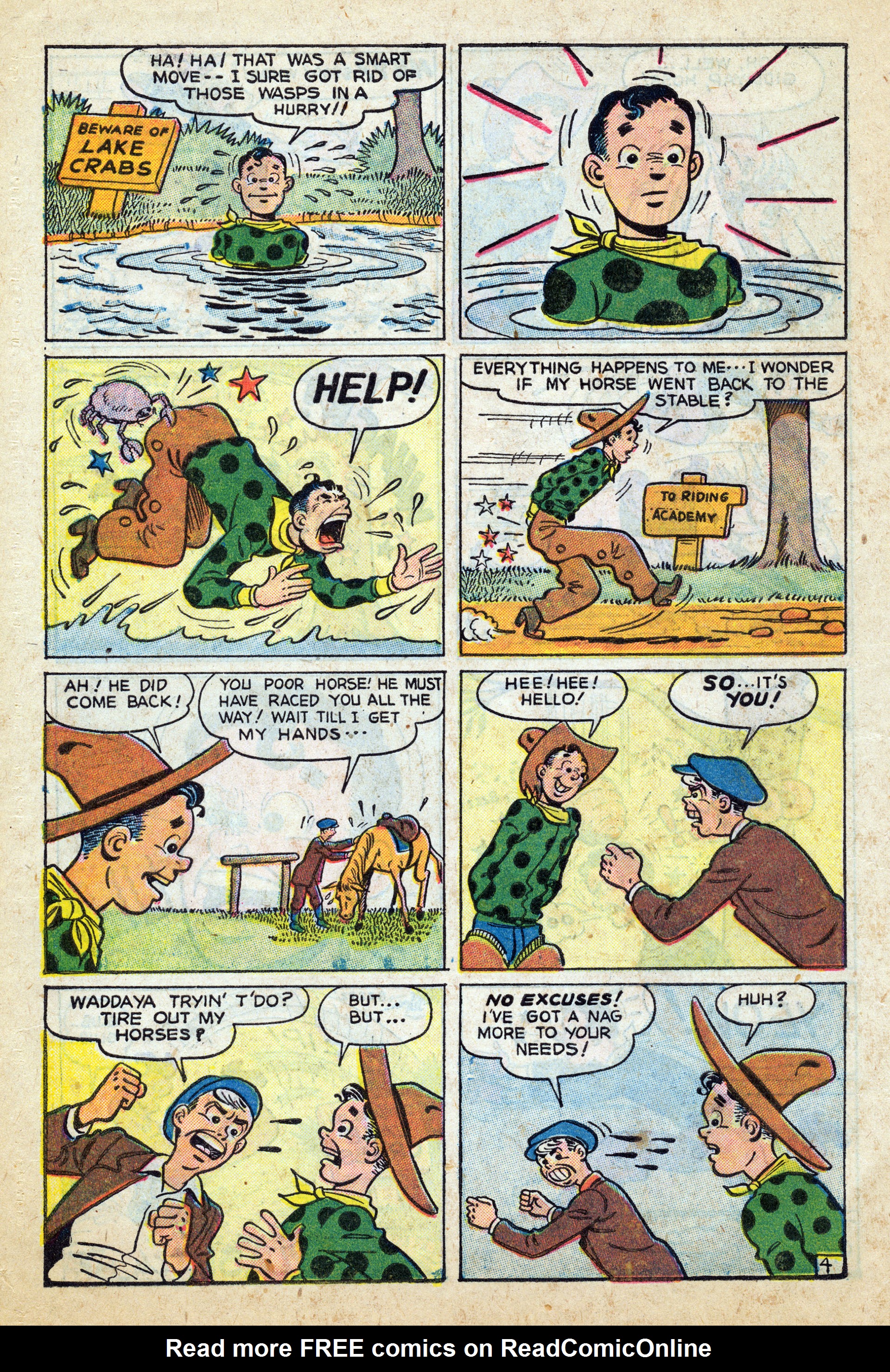 Read online Georgie Comics (1949) comic -  Issue #24 - 6