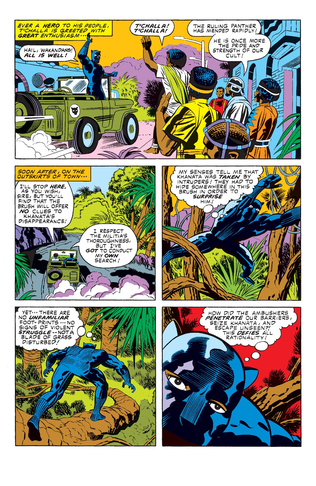 Read online Marvel Masterworks: The Black Panther comic -  Issue # TPB 2 - 198