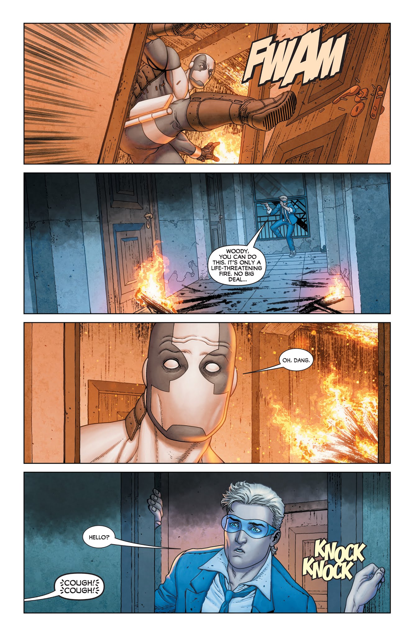 Read online Quantum and Woody! (2017) comic -  Issue #6 - 12