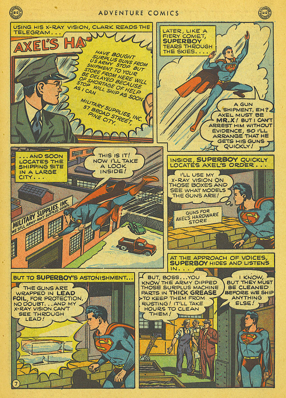 Read online Adventure Comics (1938) comic -  Issue #139 - 8