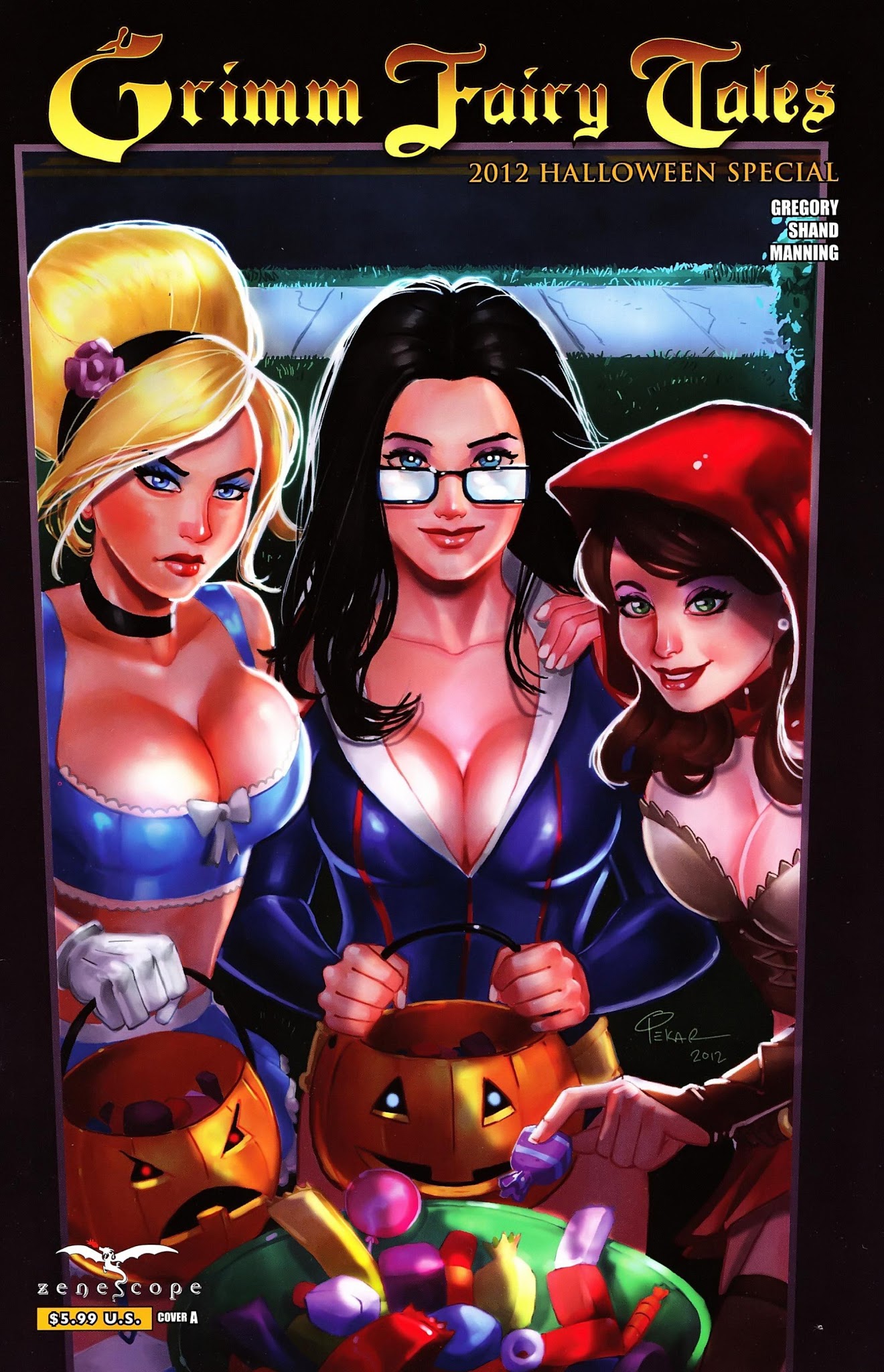 Read online Grimm Fairy Tales: Halloween Special comic -  Issue #4 - 1