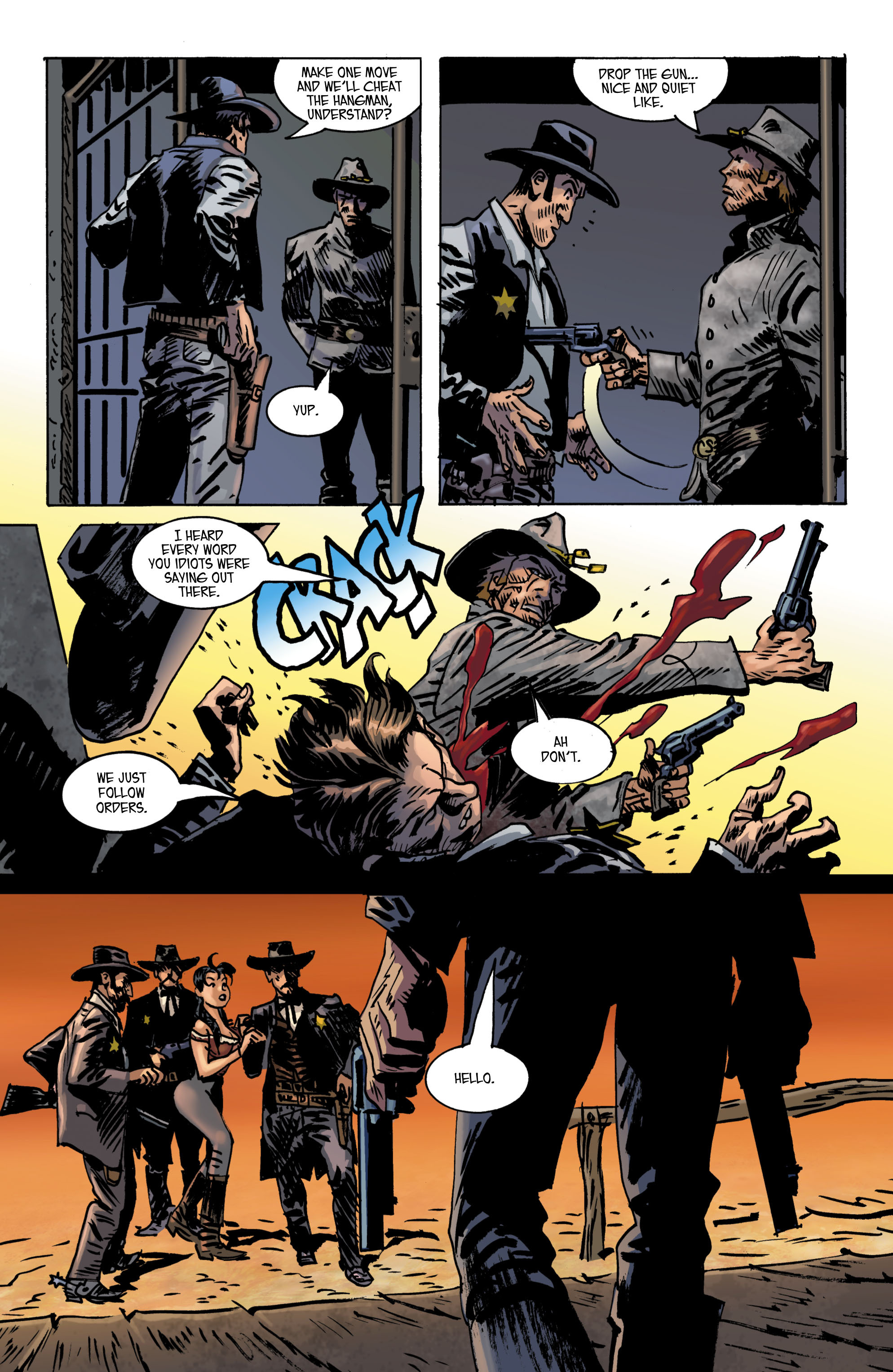 Read online Jonah Hex (2006) comic -  Issue #54 - 17