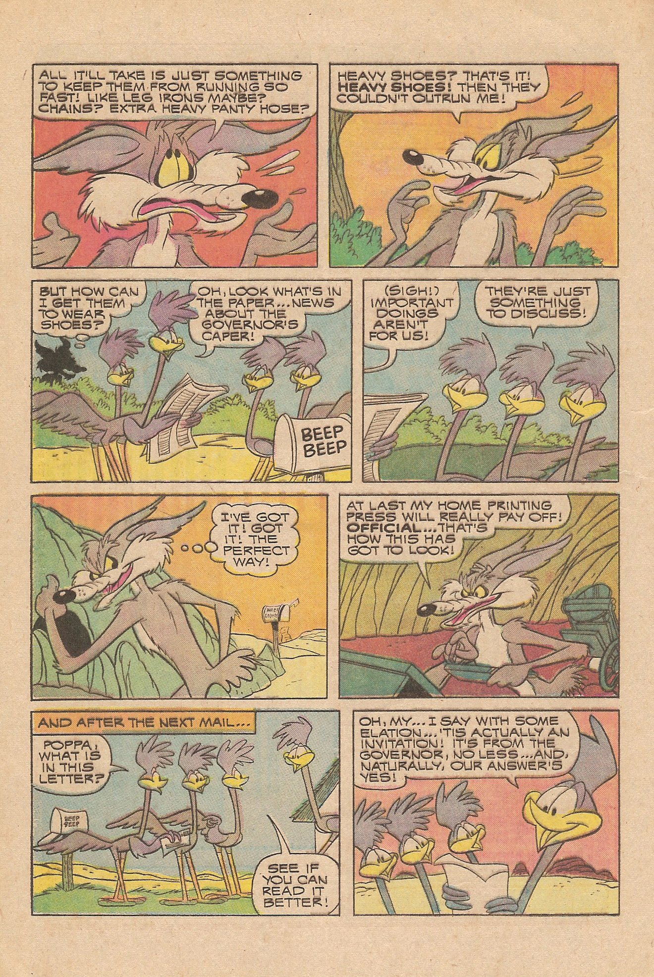 Read online Beep Beep The Road Runner comic -  Issue #37 - 20