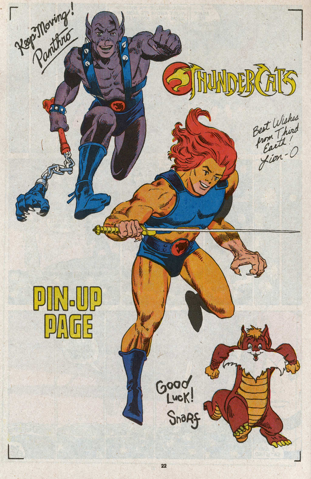 Read online ThunderCats (1985) comic -  Issue #20 - 33