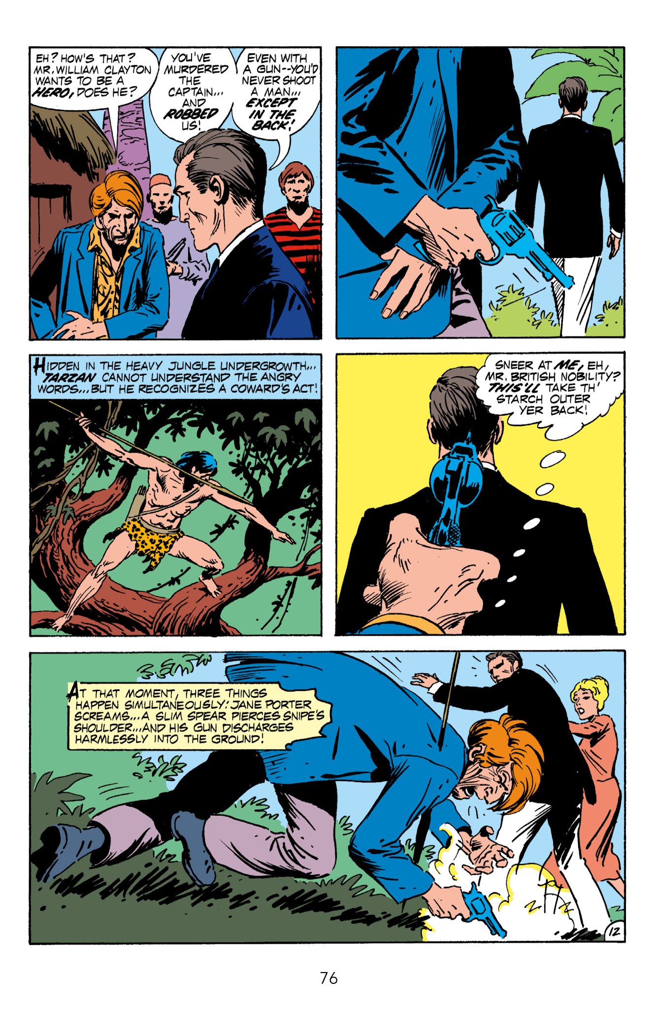 Read online Edgar Rice Burroughs' Tarzan The Joe Kubert Years comic -  Issue # TPB 1 (Part 1) - 76