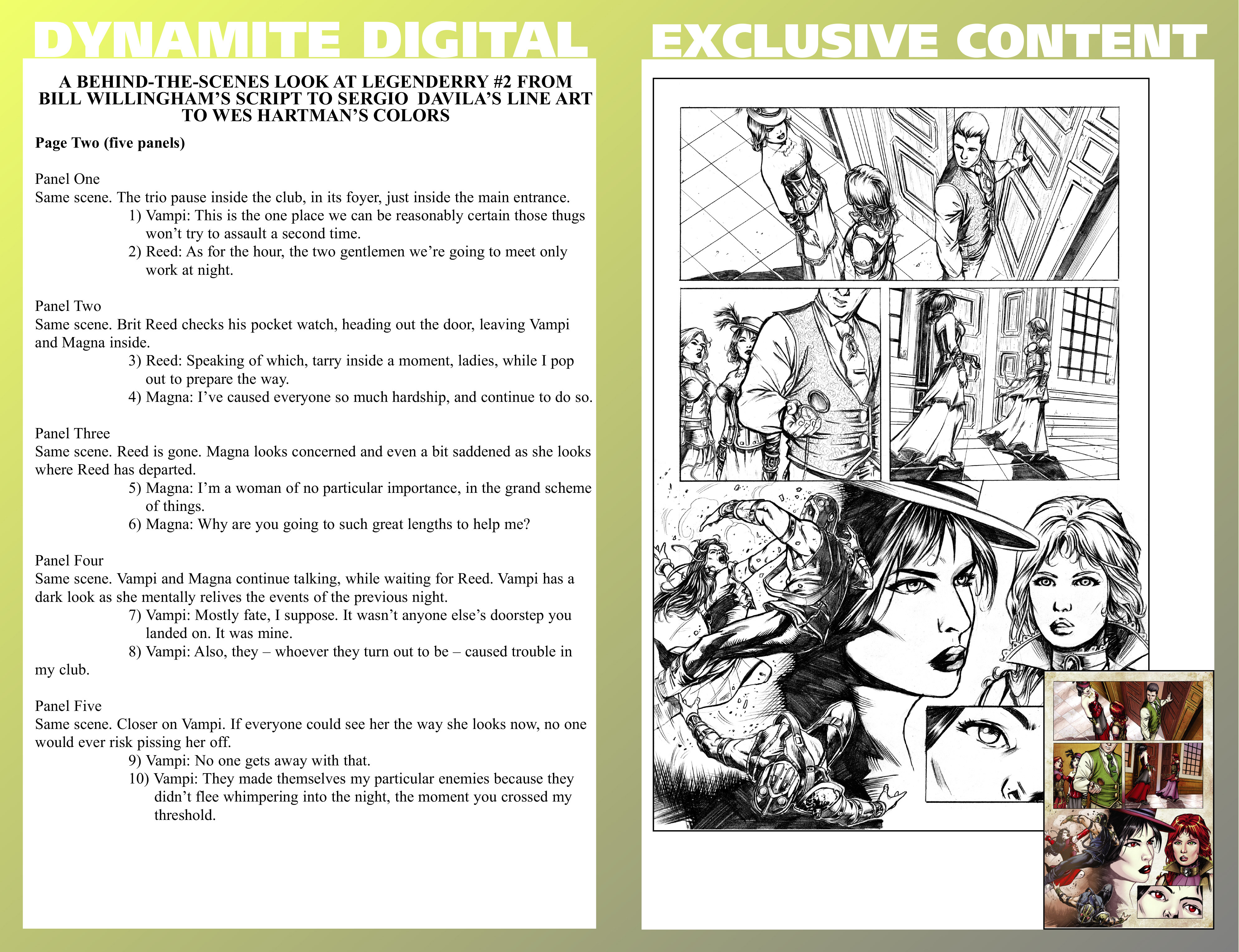 Read online Legenderry: A Steampunk Adventure comic -  Issue #2 - 27