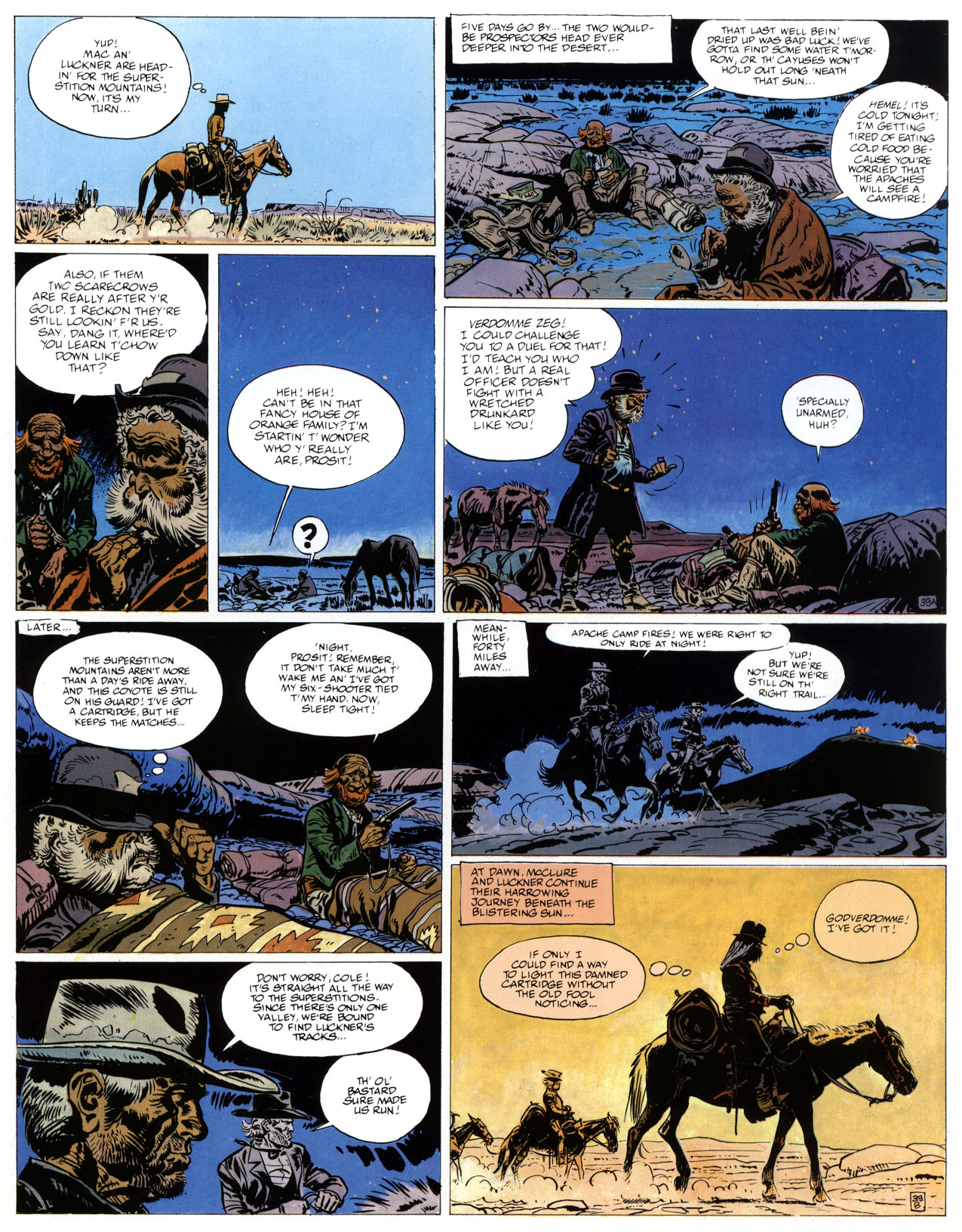 Read online Epic Graphic Novel: Marshal Blueberry comic -  Issue # TPB - 43