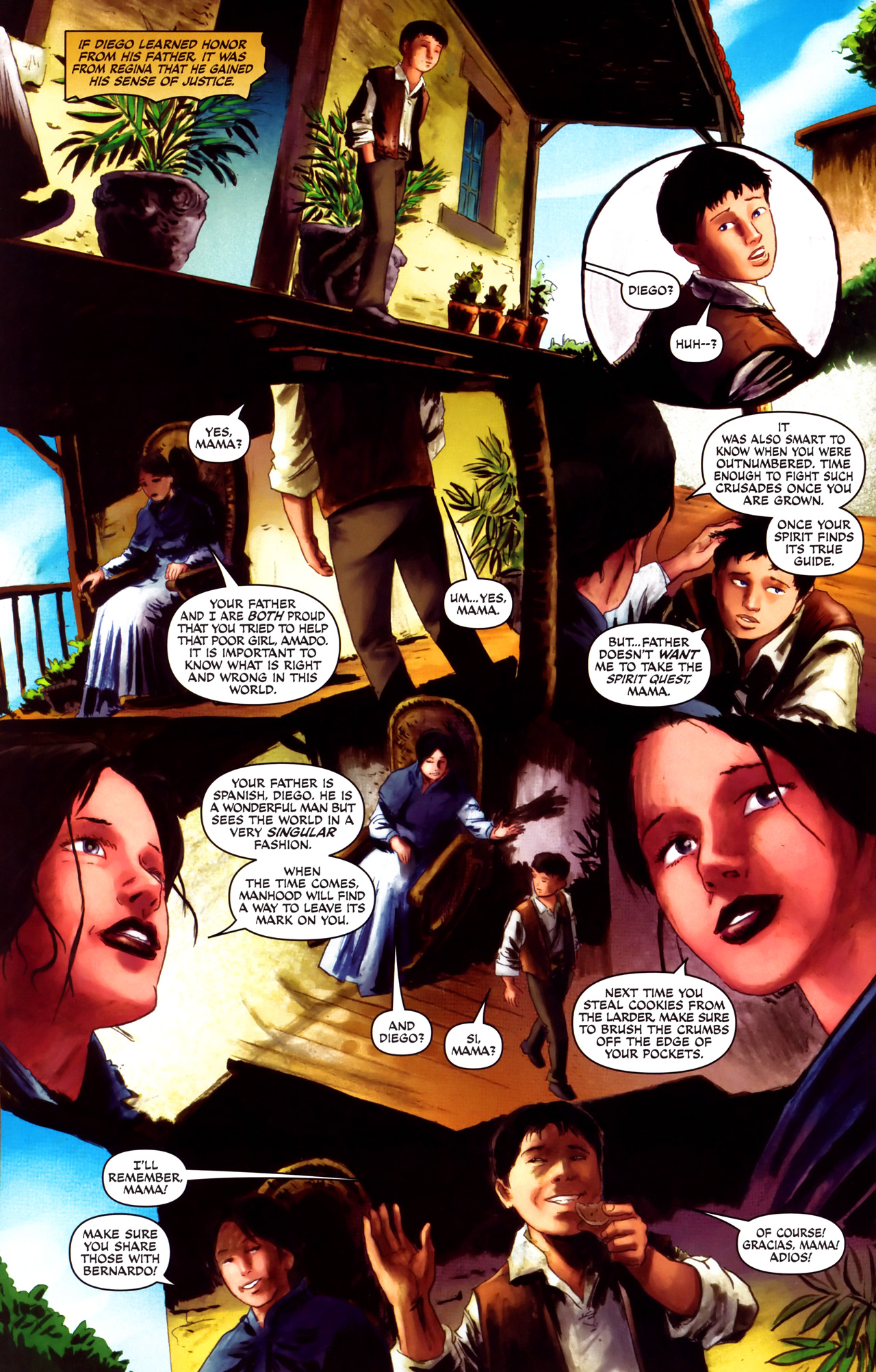 Read online Zorro (2008) comic -  Issue #1 - 19