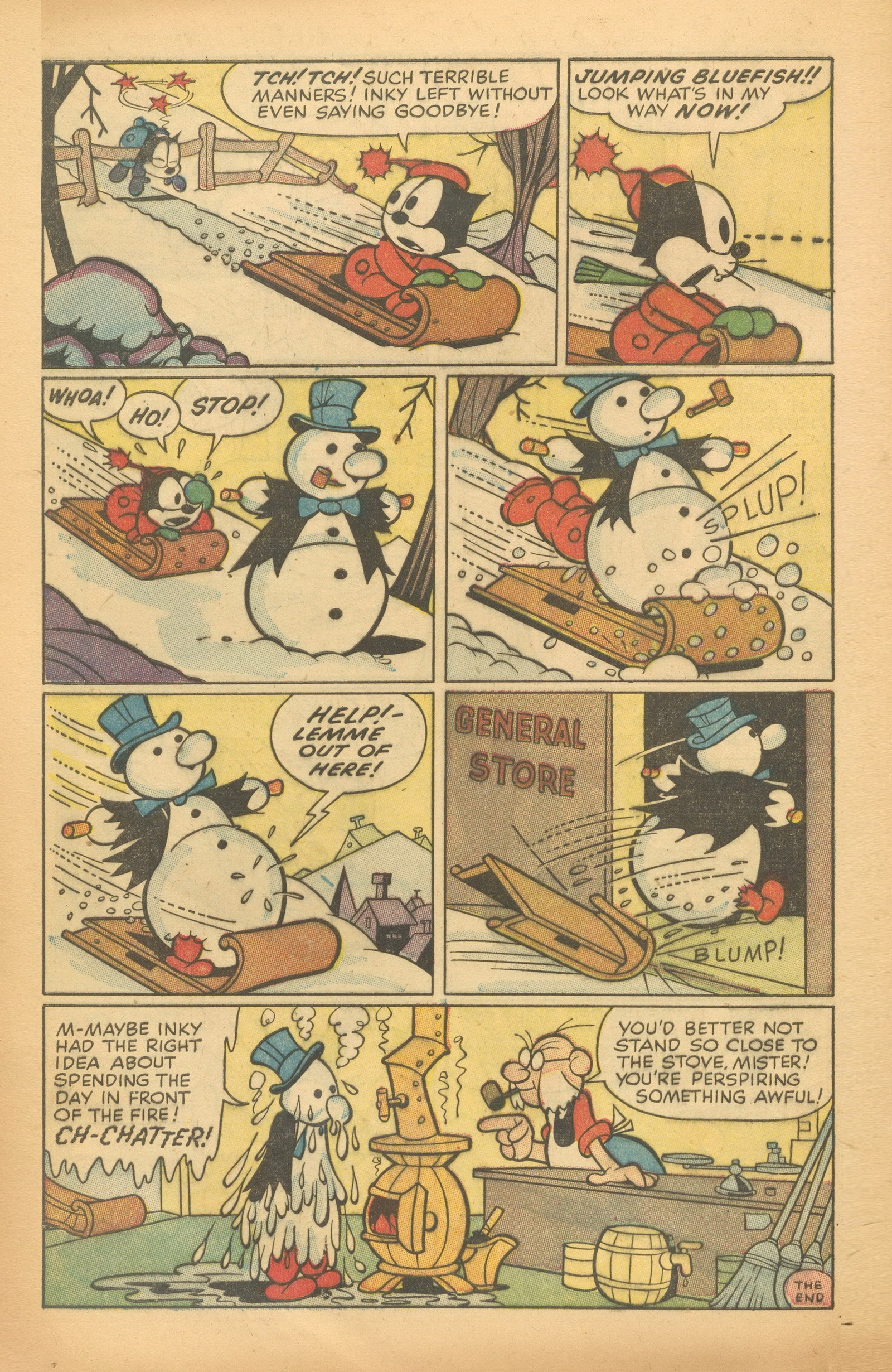 Read online Felix the Cat (1955) comic -  Issue #70 - 32