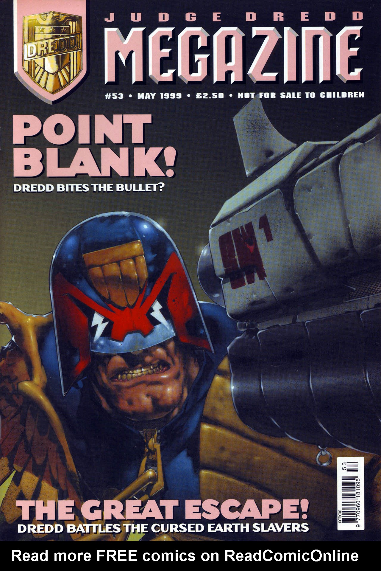 Read online Judge Dredd Megazine (vol. 3) comic -  Issue #53 - 1