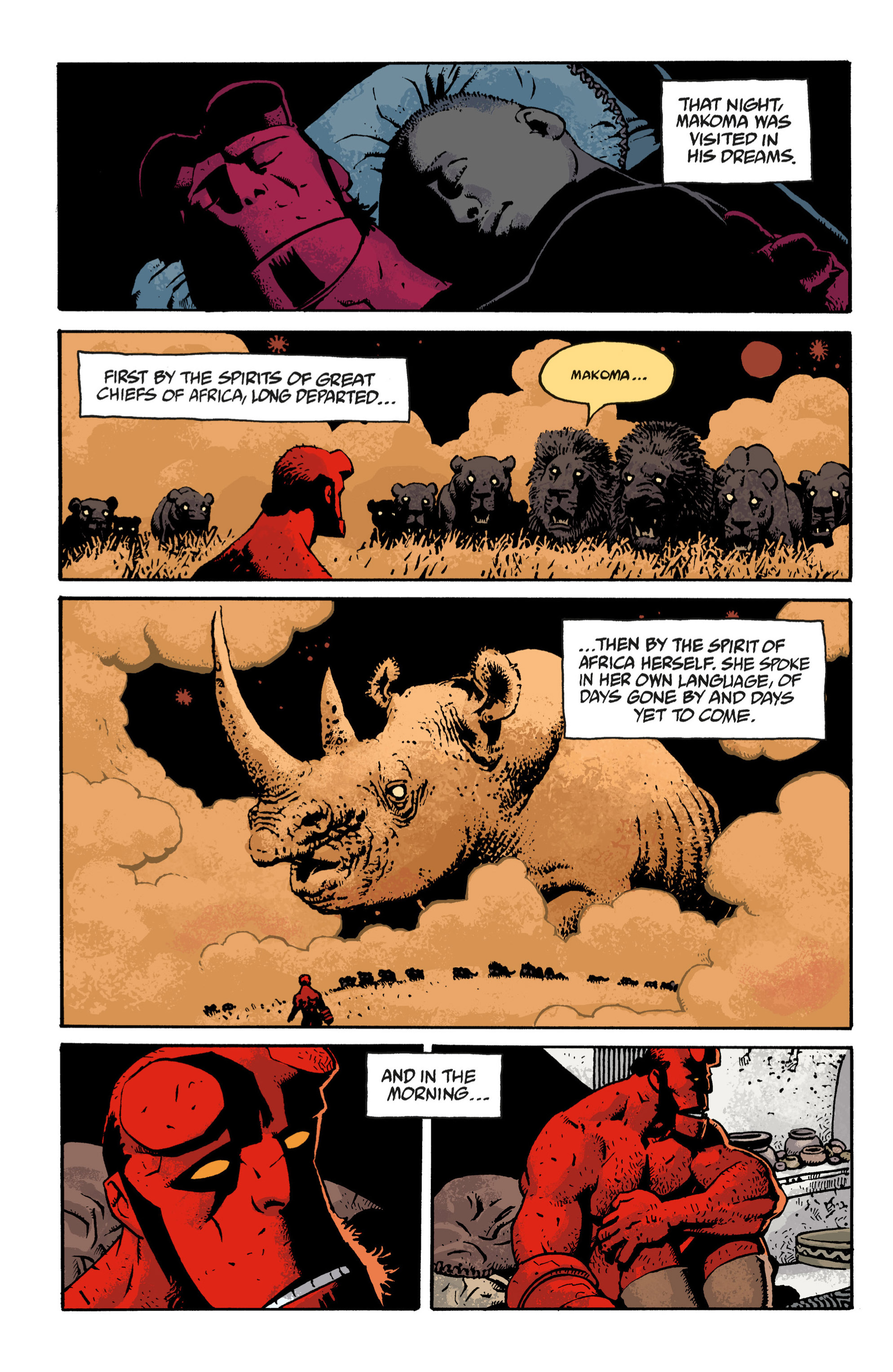 Read online Hellboy comic -  Issue #7 - 119