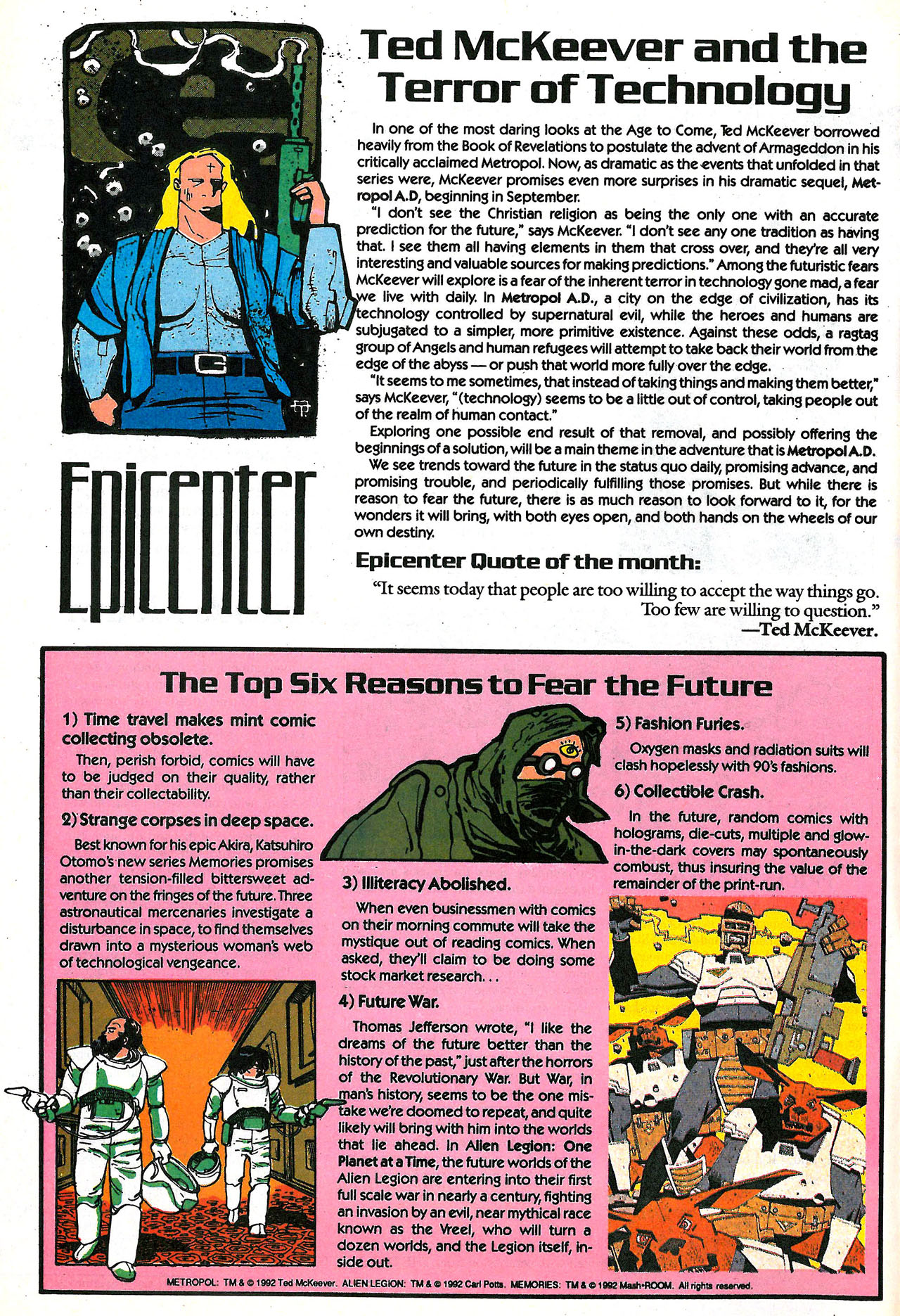 Read online Marvel Age comic -  Issue #116 - 6