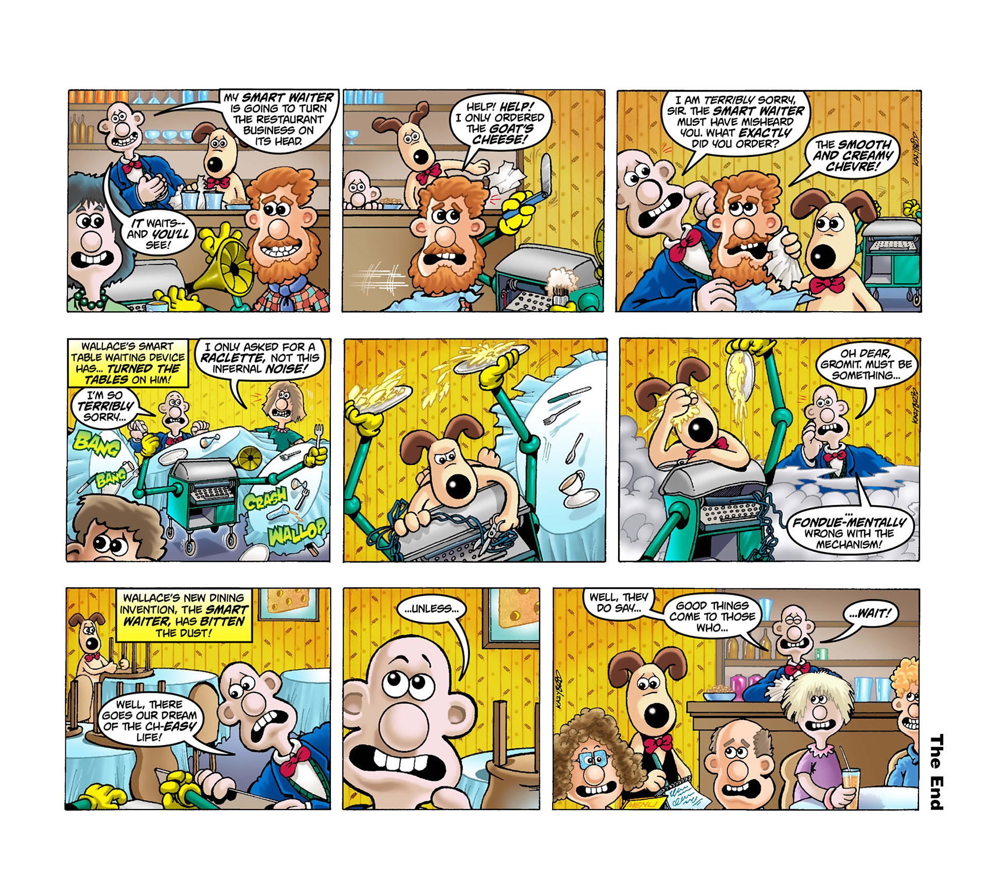 Read online Wallace & Gromit Dailies comic -  Issue #1 - 17