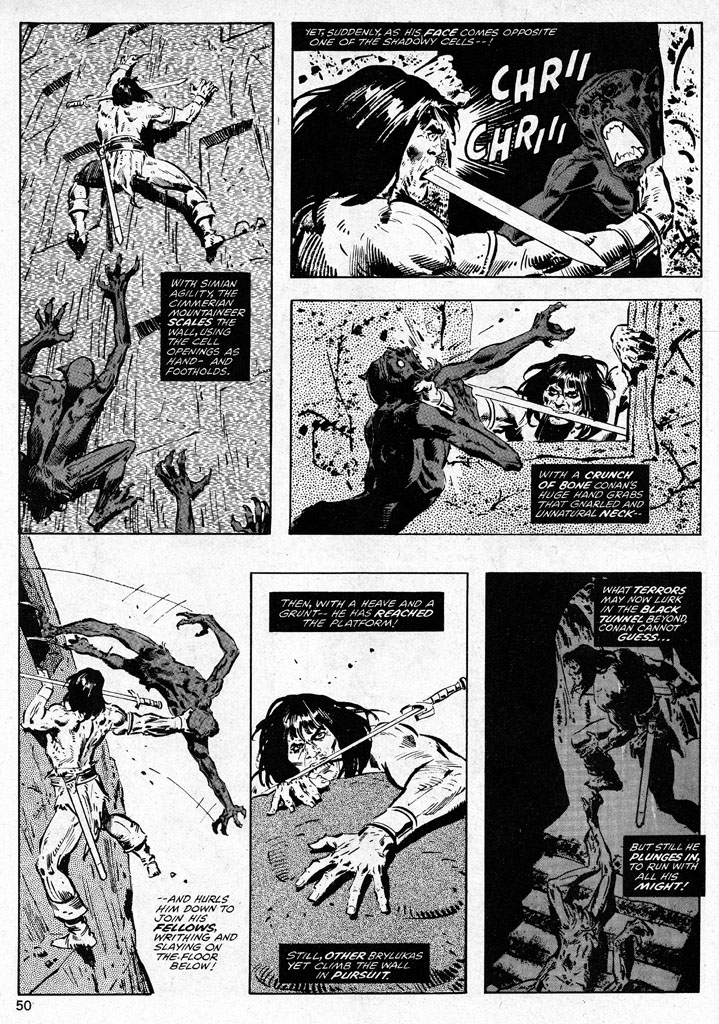 Read online The Savage Sword Of Conan comic -  Issue #38 - 50