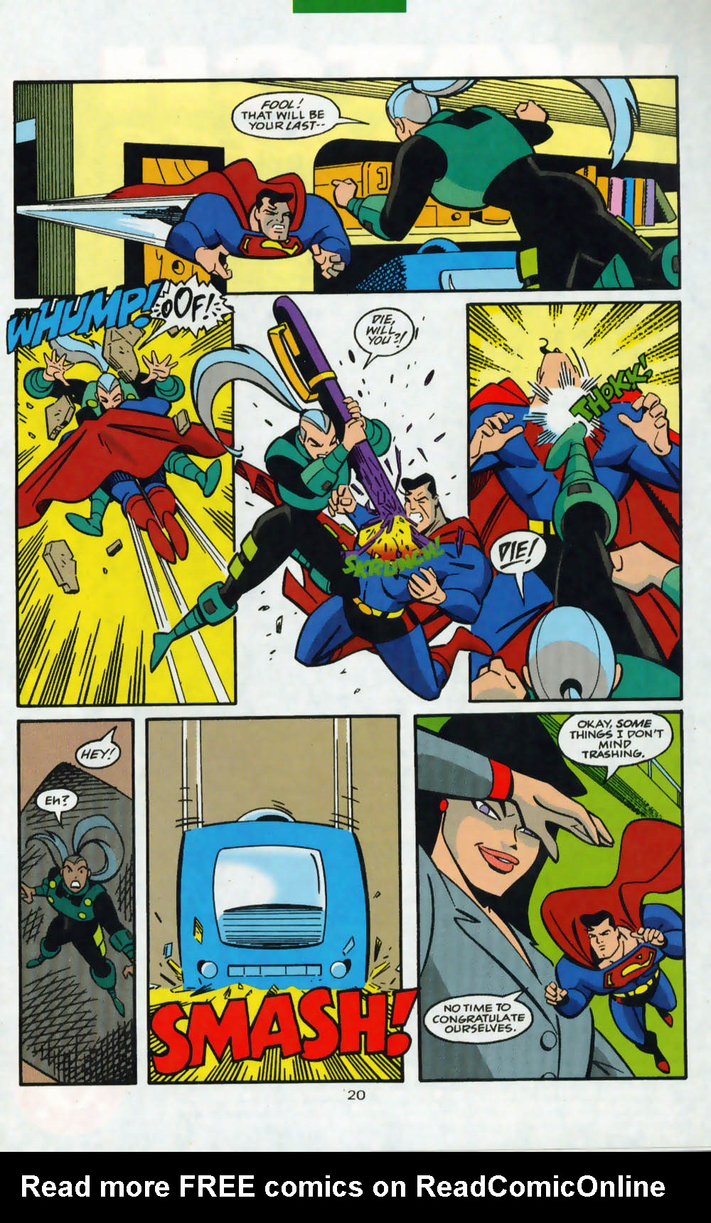 Read online Superman Adventures comic -  Issue #7 - 21