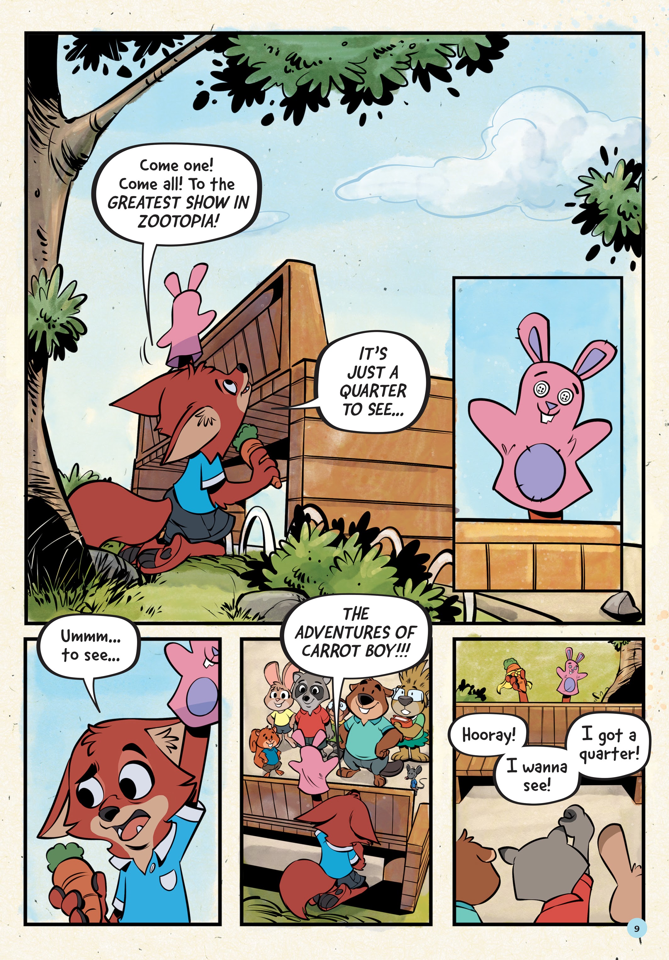 Read online Disney Zootopia: Family Night comic -  Issue # Full - 8