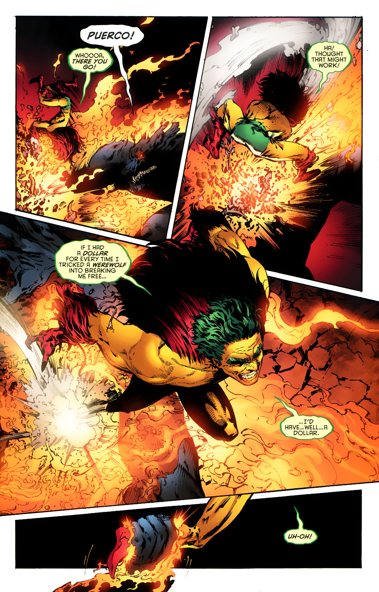 Read online The Outsiders (2009) comic -  Issue #32 - 14
