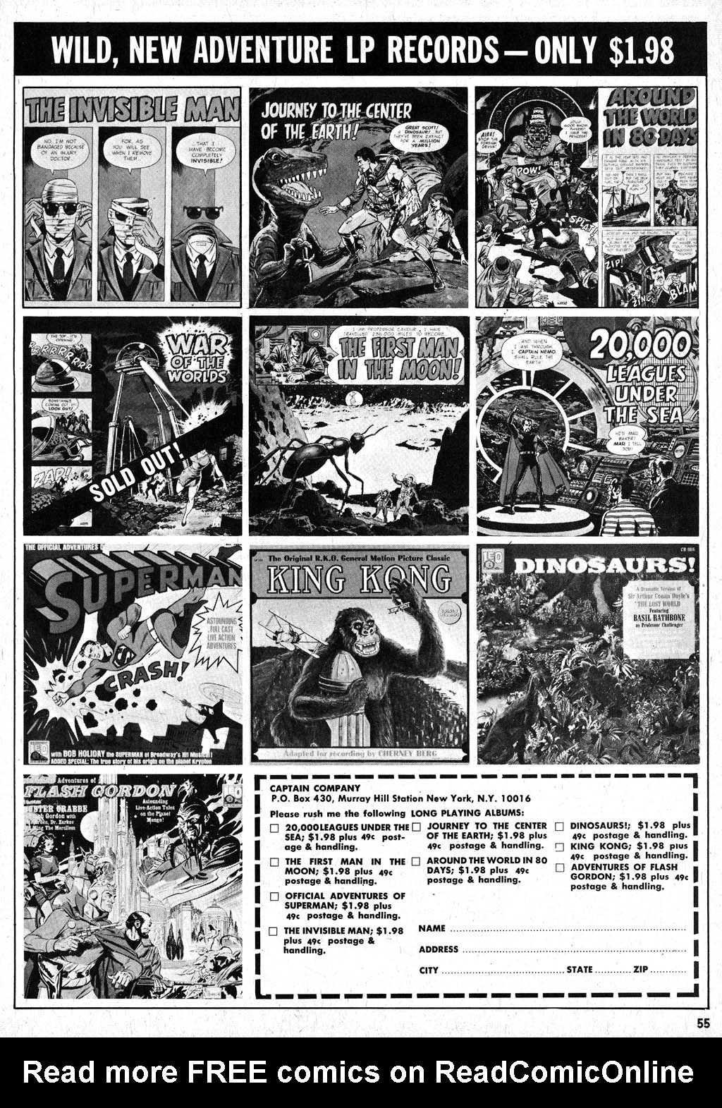 Read online Creepy (1964) comic -  Issue #45 - 55