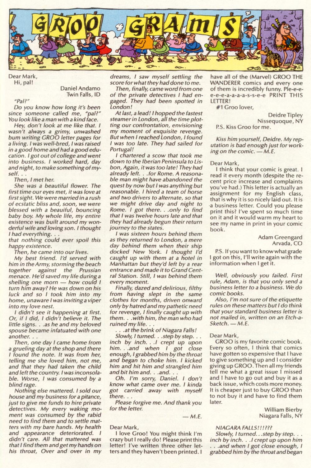 Read online Sergio Aragonés Groo the Wanderer comic -  Issue #109 - 31