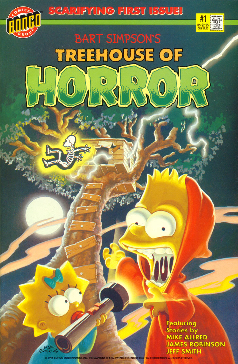 Read online Treehouse of Horror comic -  Issue #1 - 1