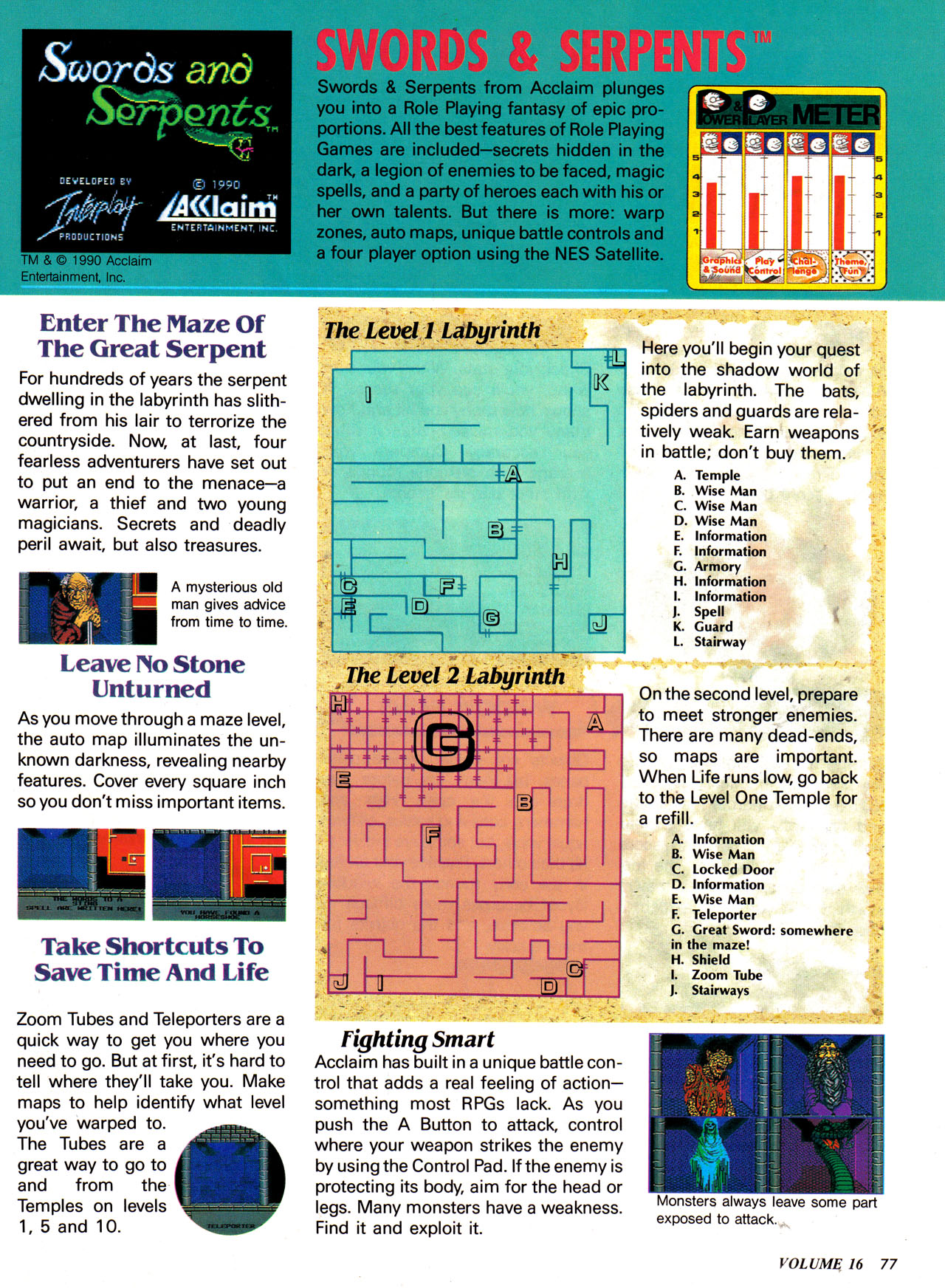 Read online Nintendo Power comic -  Issue #16 - 84