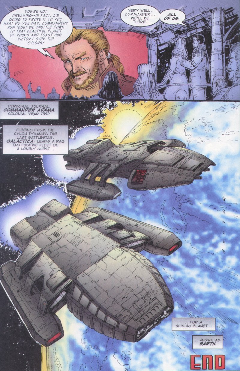 Read online Battlestar Galactica (1995) comic -  Issue #4 - 28