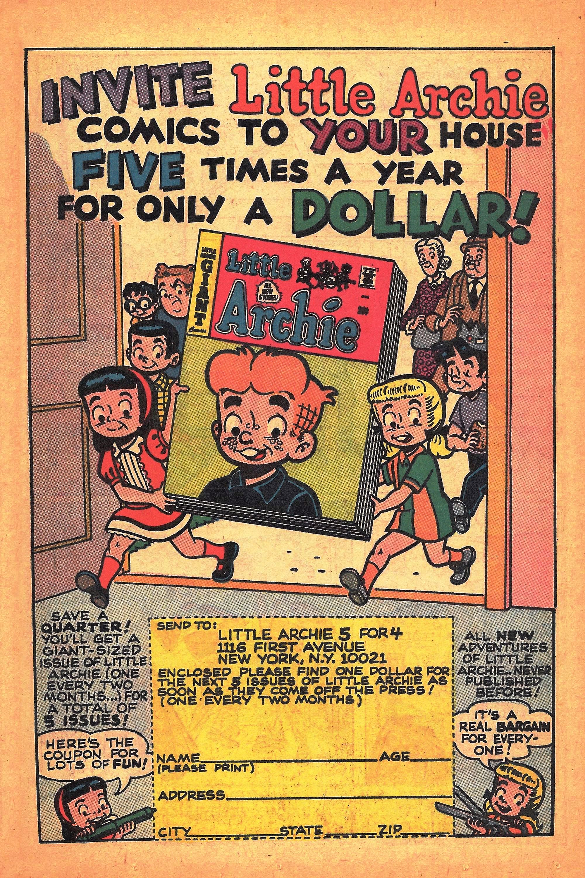 Read online The Adventures of Little Archie comic -  Issue #58 - 49