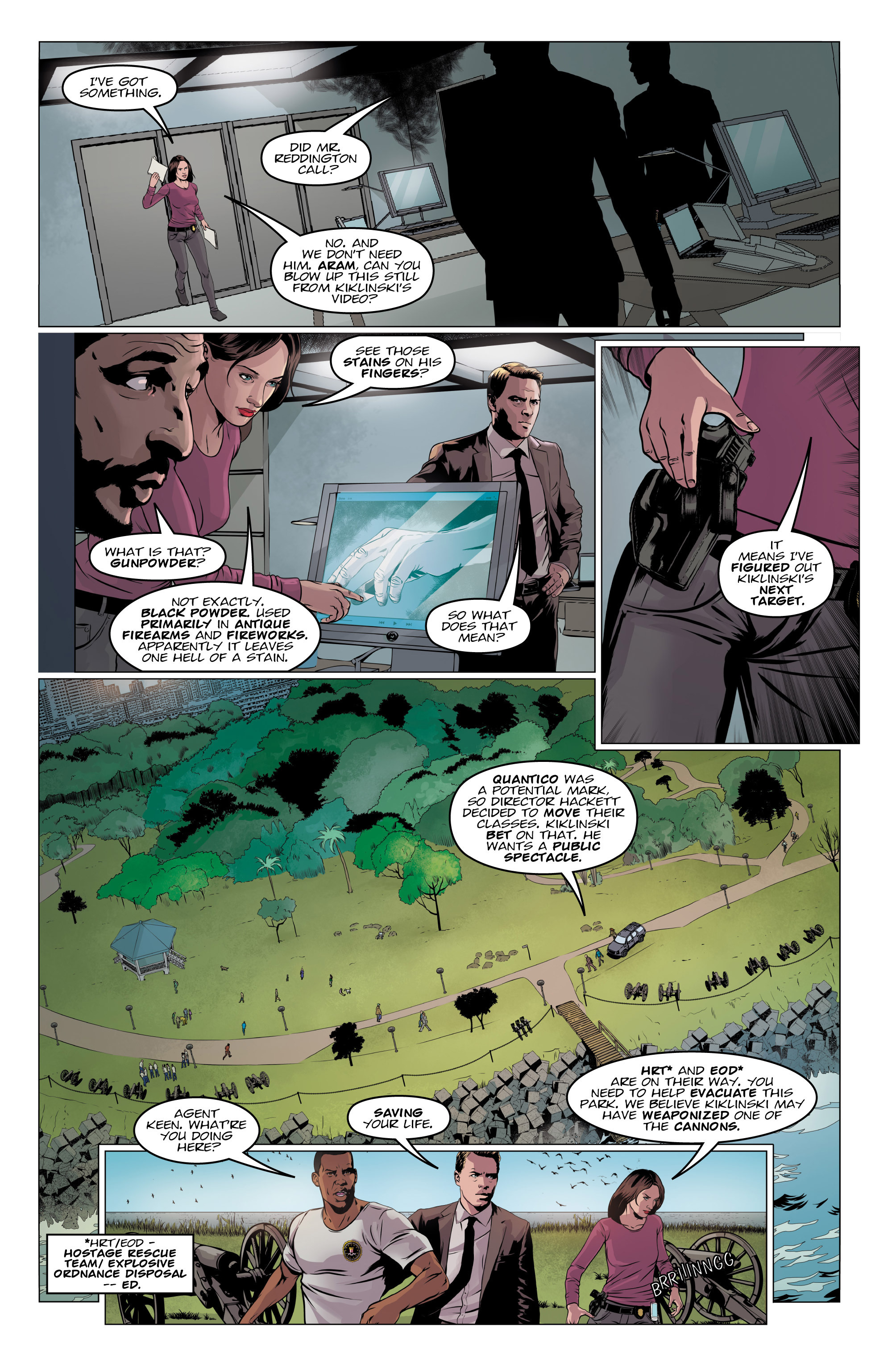 Read online The Blacklist comic -  Issue #2 - 21