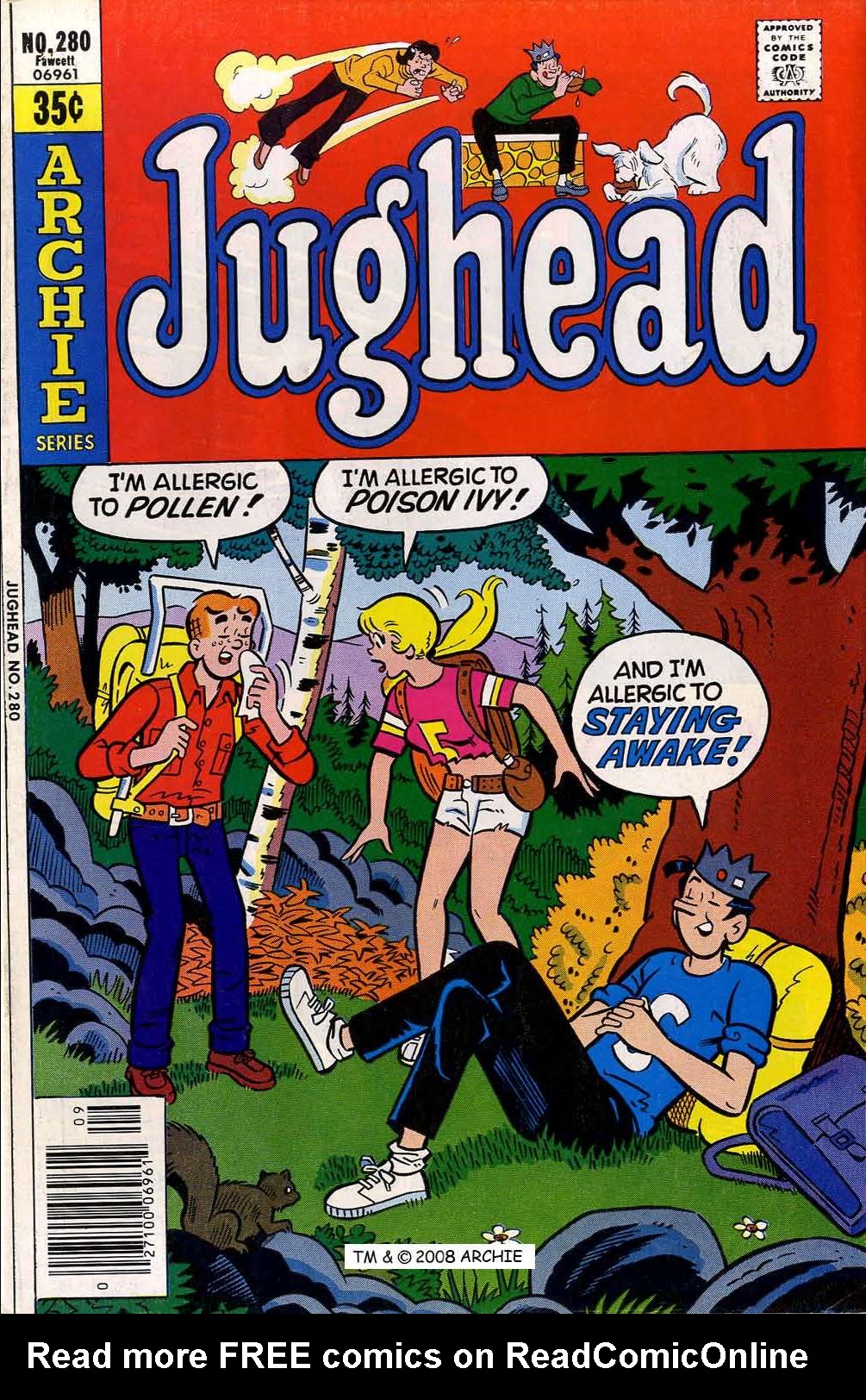 Read online Jughead (1965) comic -  Issue #280 - 1