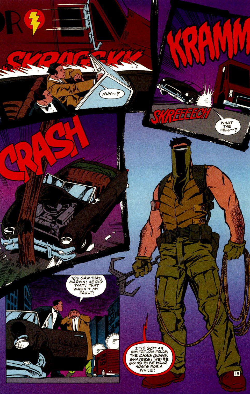 Read online Chain Gang War comic -  Issue #6 - 19