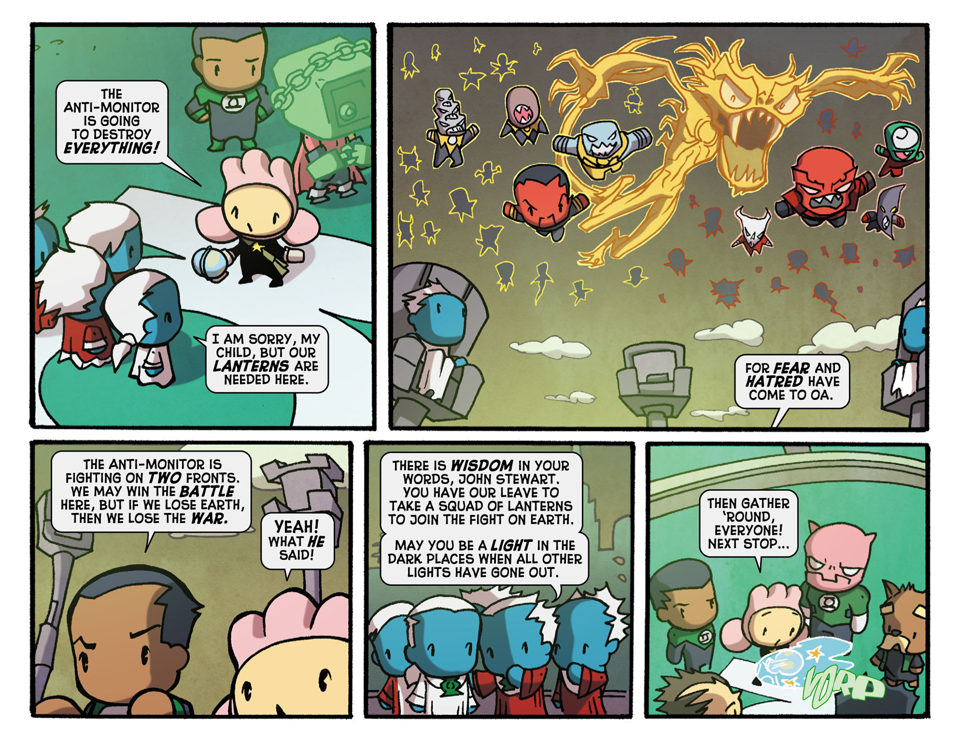 Read online Scribblenauts Unmasked: A Crisis of Imagination comic -  Issue #17 - 15