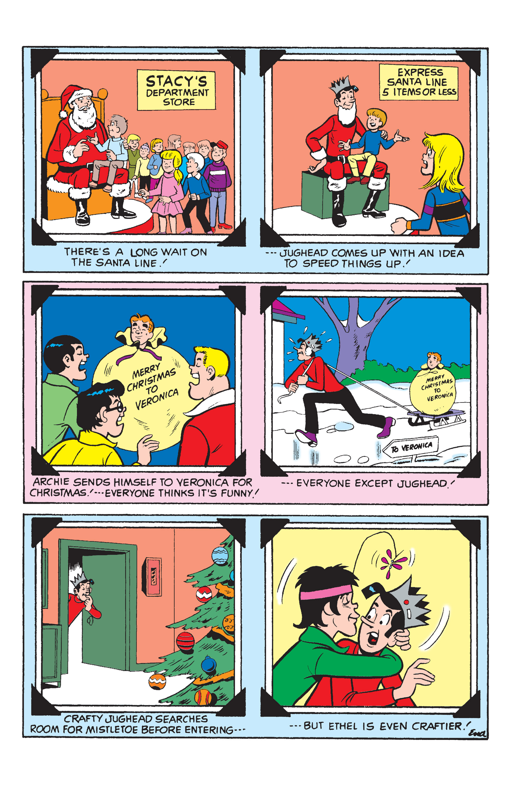 Read online Betty and Veronica: Under the Mistletoe comic -  Issue # TPB - 76