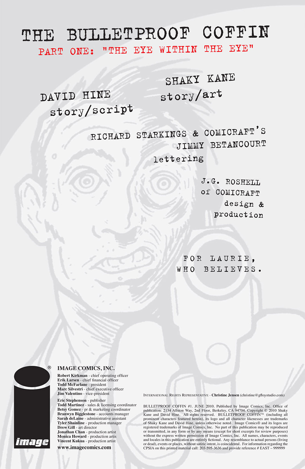 Read online Bulletproof Coffin comic -  Issue #1 - 2