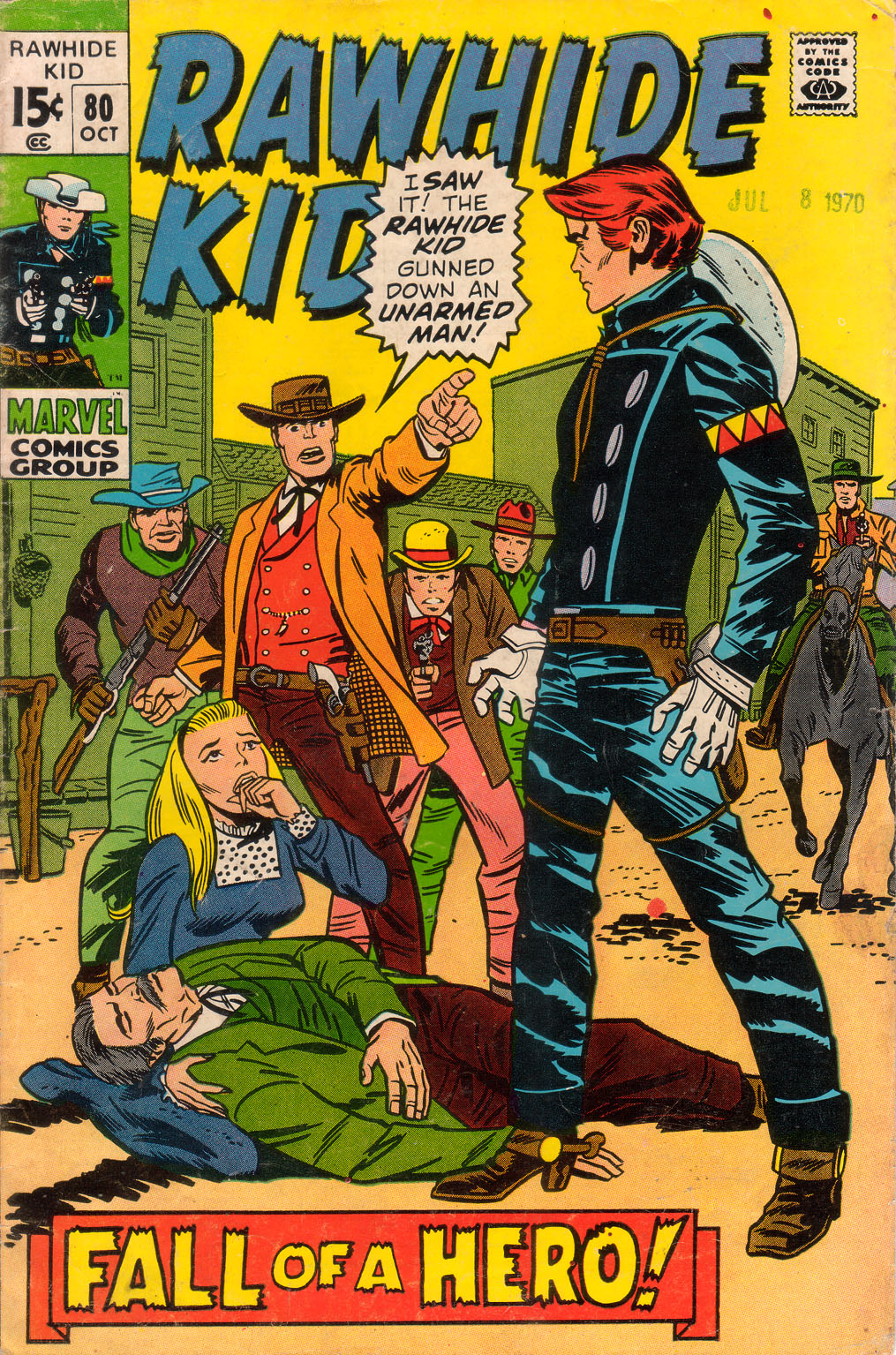 Read online The Rawhide Kid comic -  Issue #80 - 1