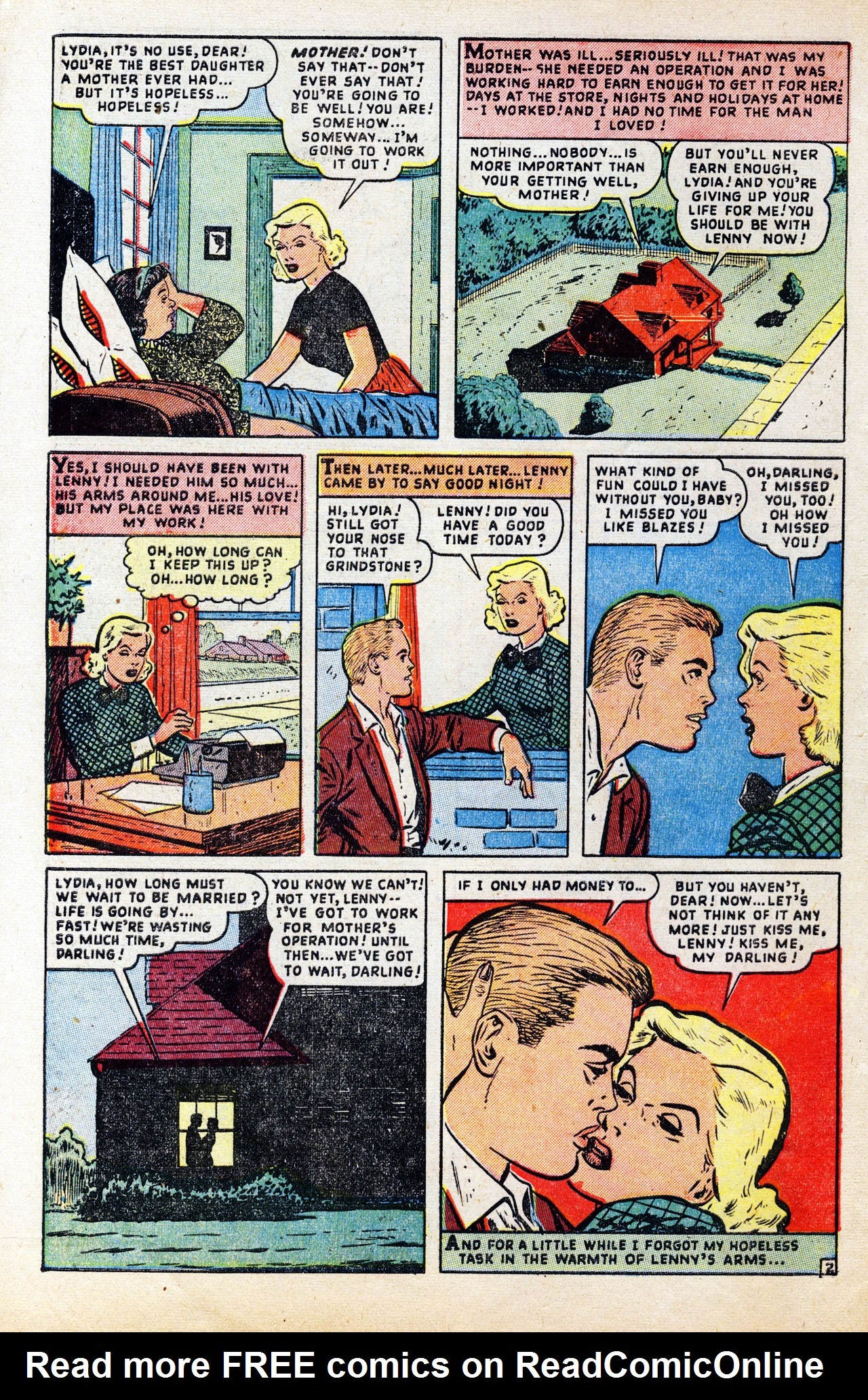 Read online My Love (1949) comic -  Issue #2 - 4