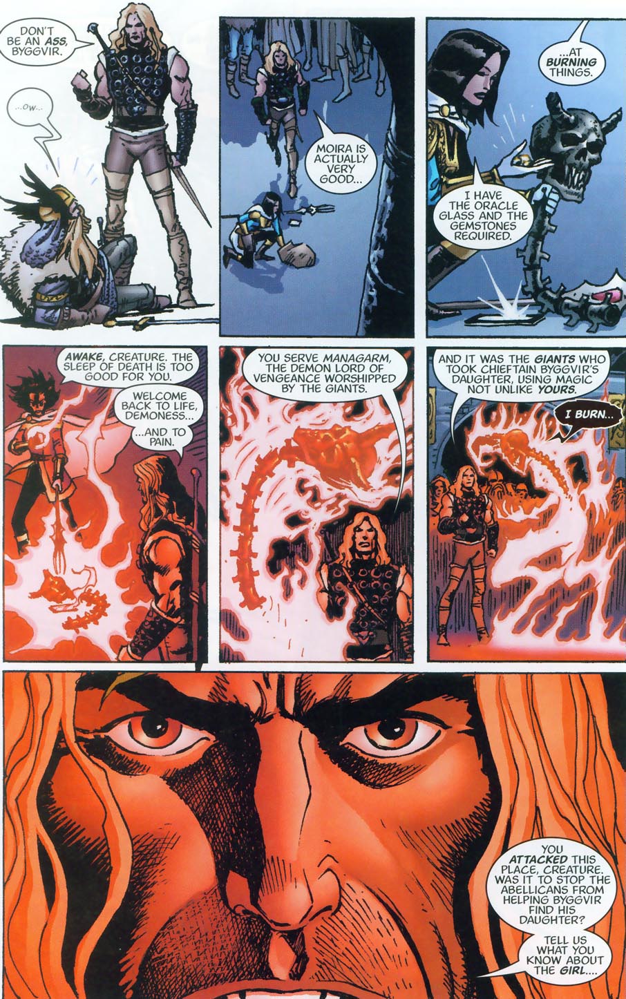 Read online R.A. Salvatore's DemonWars: Trial By Fire comic -  Issue #3 - 8