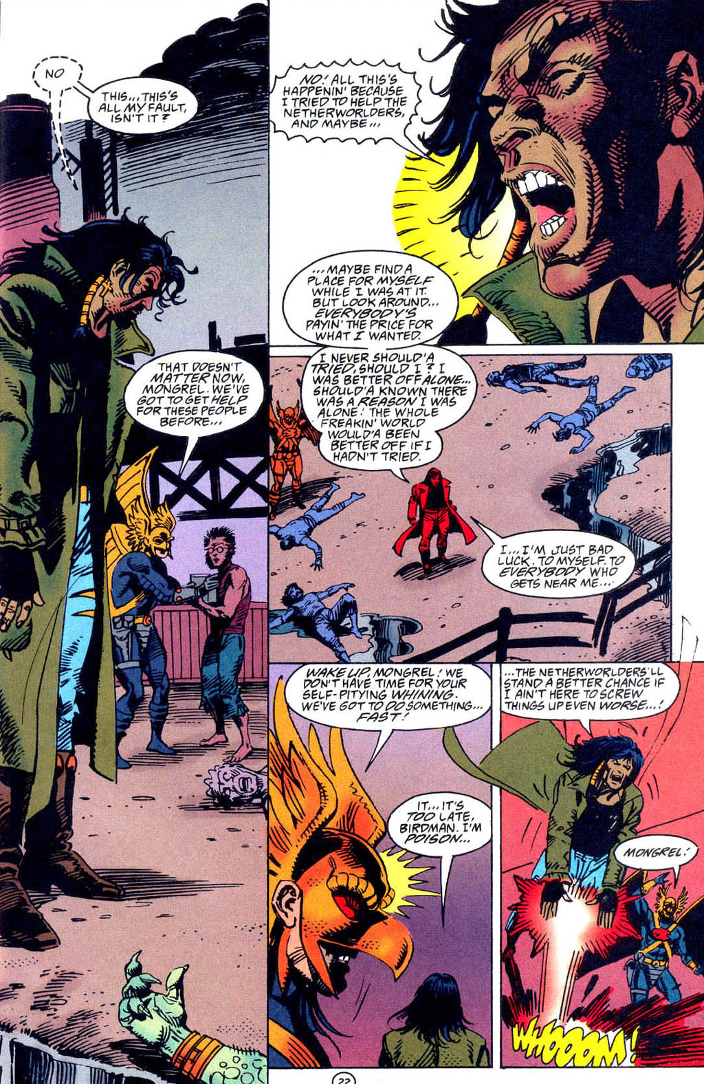 Hawkman (1993) Issue #8 #11 - English 21