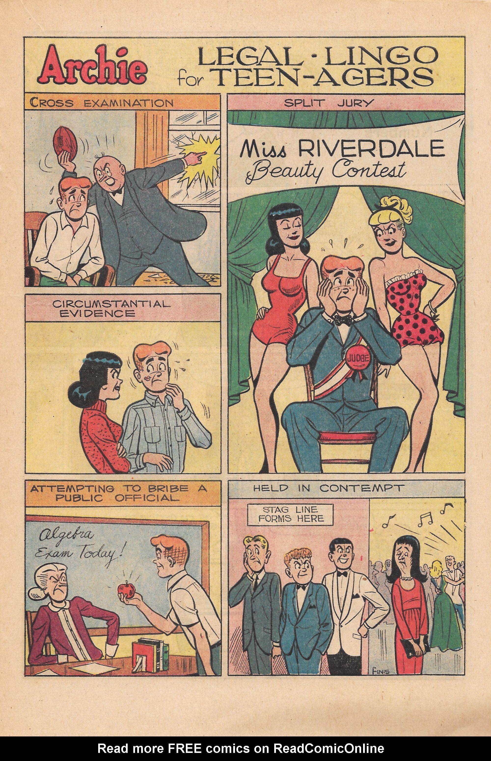 Read online Archie's Joke Book Magazine comic -  Issue #82 - 21