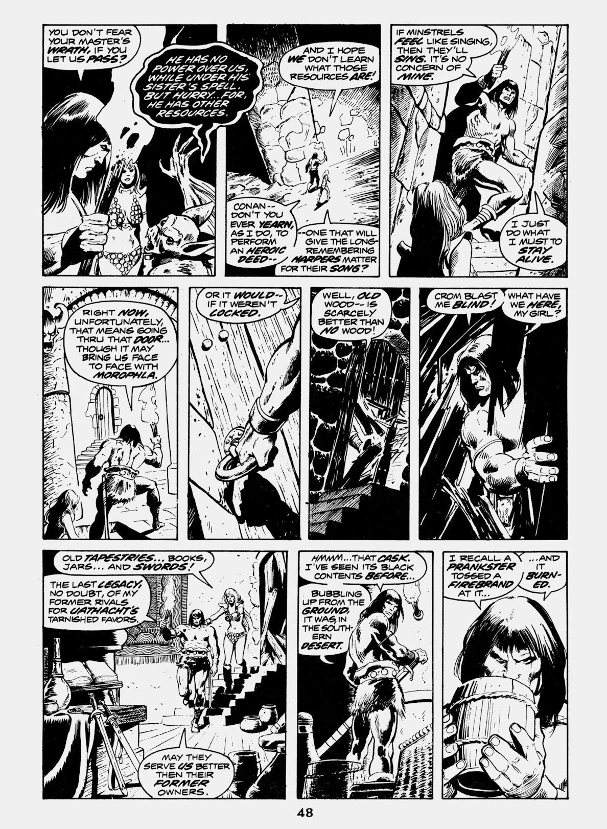 Read online Conan Saga comic -  Issue #79 - 50