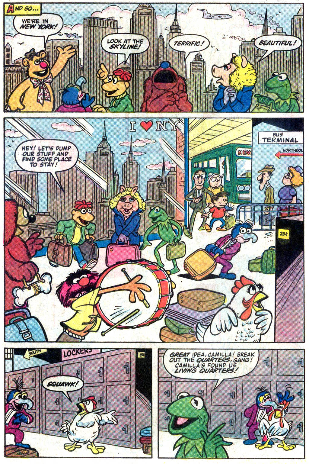 Read online The Muppets Take Manhattan comic -  Issue #1 - 6