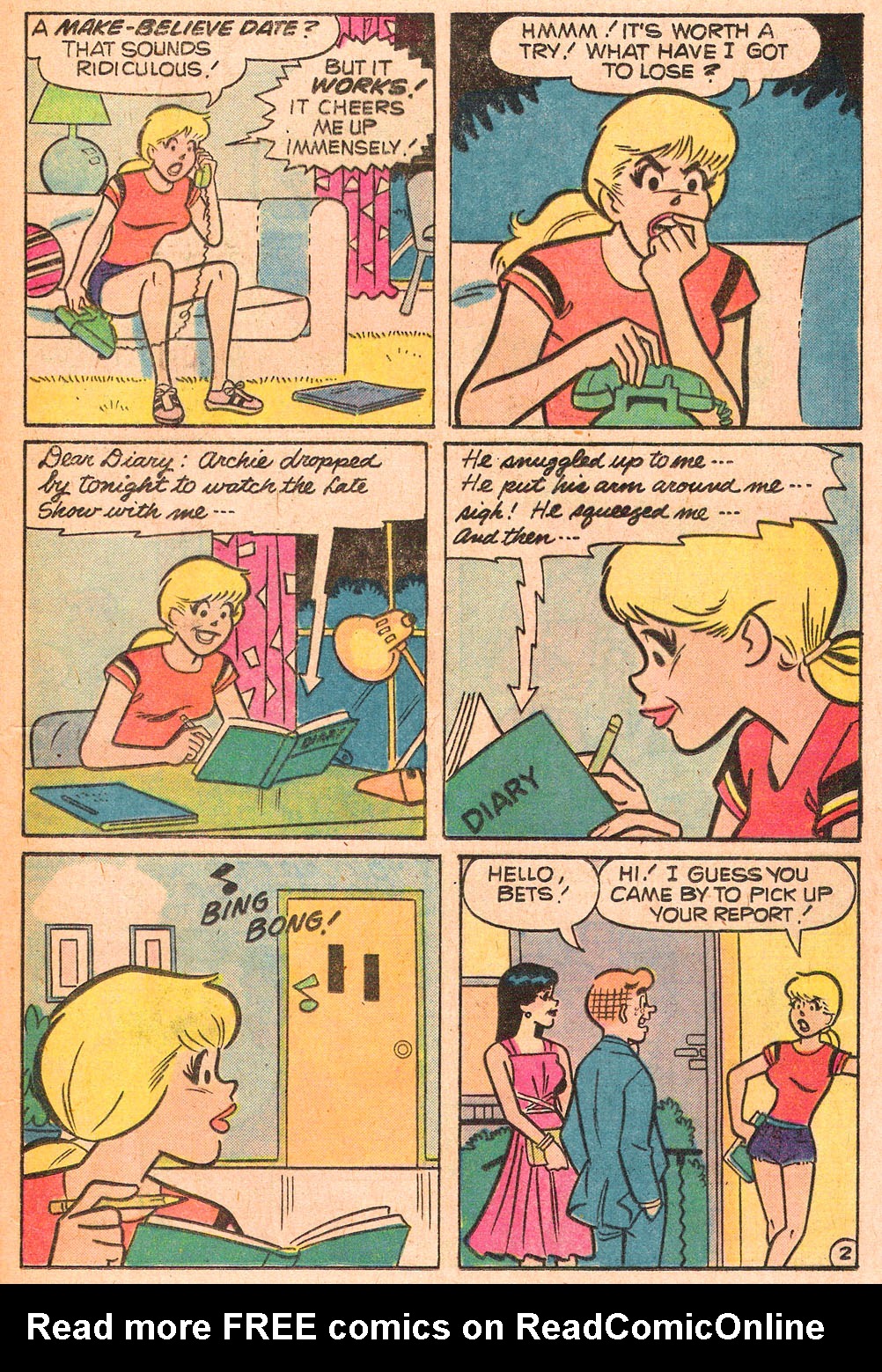 Read online Archie's Girls Betty and Veronica comic -  Issue #271 - 21