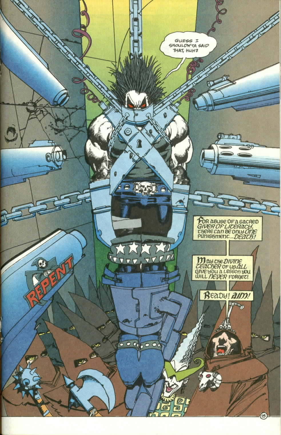 Read online Lobo (1990) comic -  Issue #3 - 16